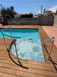 barandilla piscina acero inoxidable