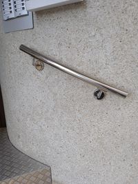 pasamanos en acero inoxidable